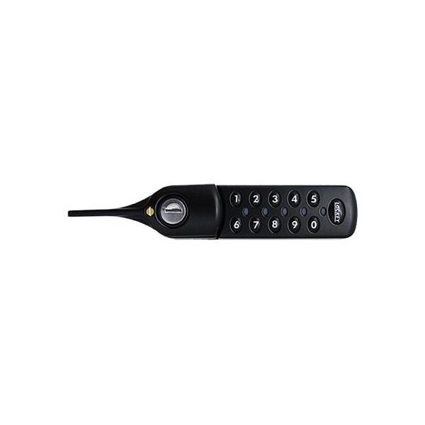 Digital Electronic Cabinet Lock W/ ADA Lever Handle Standard Black Right